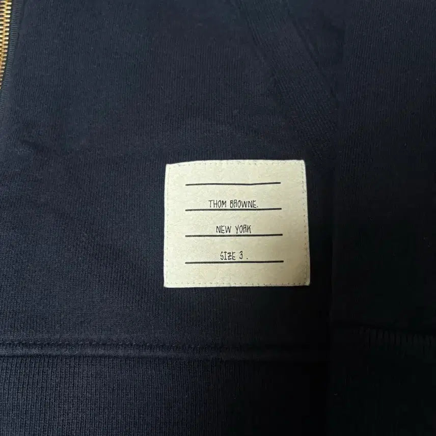 [BUNJANG] Thom Browne 24FW Diagonal Stripe Armband Hoodie Zip-Up / 24fw 톰브라운 사선완장 후드집업 3사이즈 25년도 8월 구매