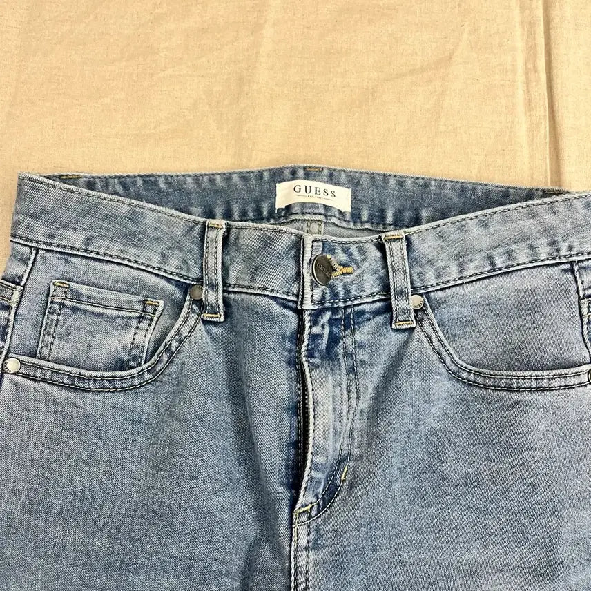 [BUNJANG] Straight-fit Jeans Set / (2벌세트) 일자핏 청바지 25사이즈