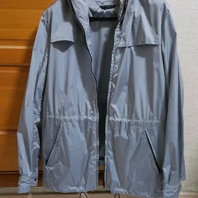 [BUNJANG] HEVO Nylon Metal Hooded Safari Jacket / 이태리 HEVO 나일론 메탈 후드 사파리 국내105