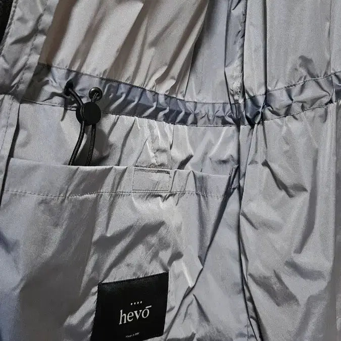 [BUNJANG] HEVO Nylon Metal Hooded Safari Jacket / 이태리 HEVO 나일론 메탈 후드 사파리 국내105
