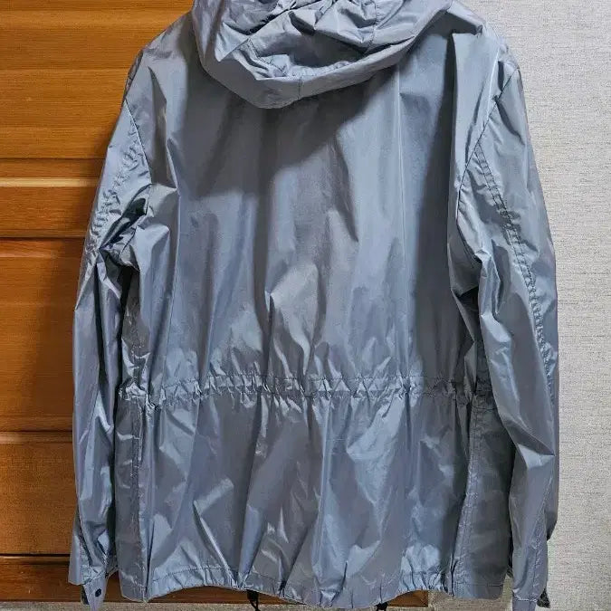 [BUNJANG] HEVO Nylon Metal Hooded Safari Jacket / 이태리 HEVO 나일론 메탈 후드 사파리 국내105