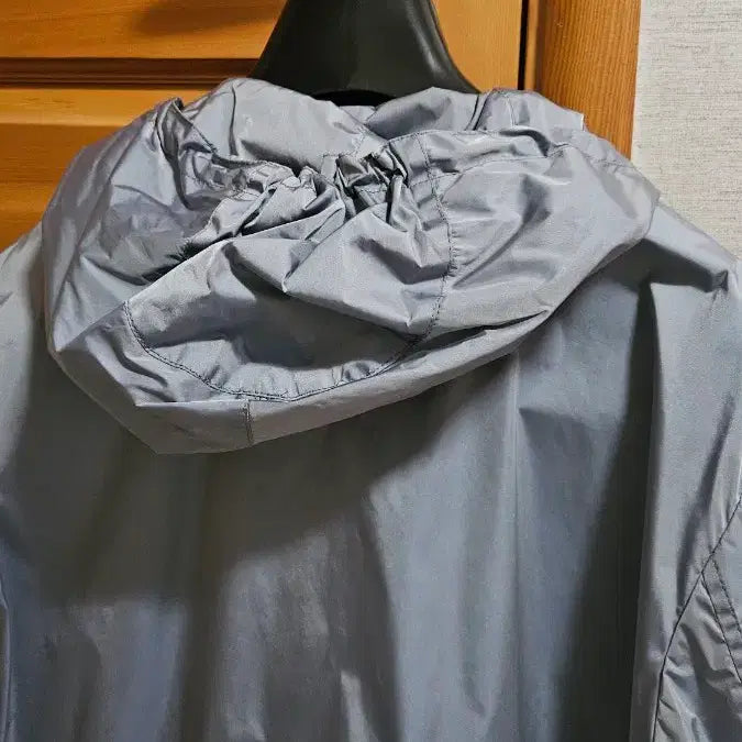 [BUNJANG] HEVO Nylon Metal Hooded Safari Jacket / 이태리 HEVO 나일론 메탈 후드 사파리 국내105