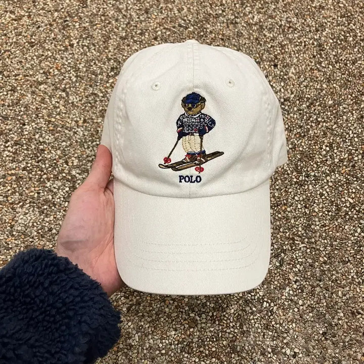 [BUNJANG] Polo Ski Bear Ball Cap / 340 폴로 스키 베어 볼캡 모자