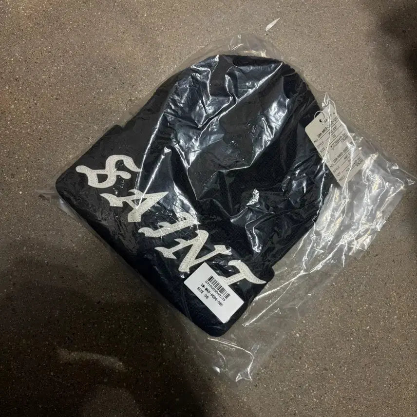[BUNJANG] Saint Michael Logo Knit Watch Cap / [새상품/F] 세인트미카엘 SAINT 로고 26SS 비니 와치캡 모자