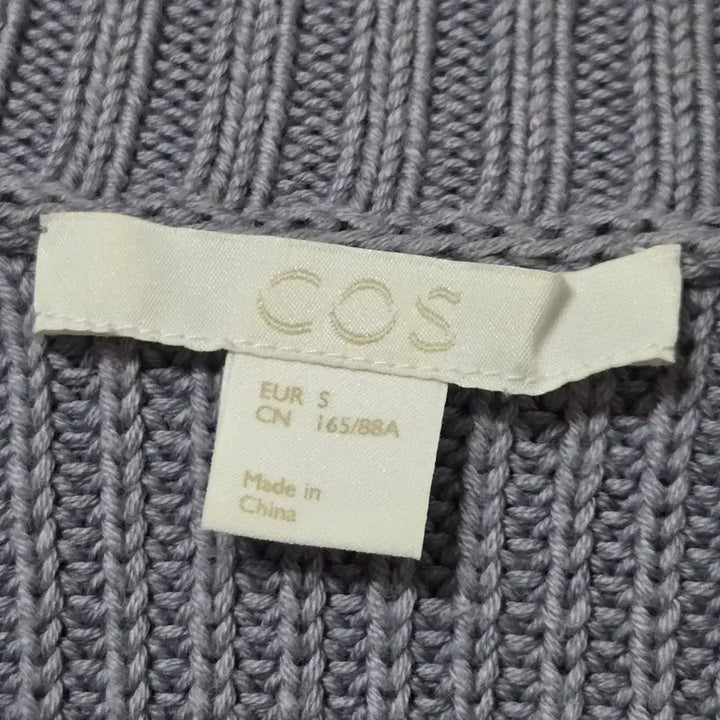 [BUNJANG] COS Cotton V-Neck Knit Sweater / 코스 코튼 브이넥 니트 / 여성 니트/ 여자 니트