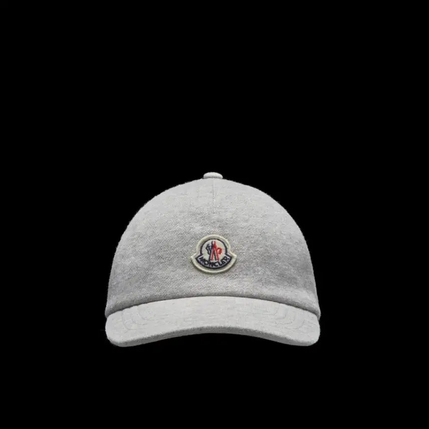 [BUNJANG] Moncler Fleece Baseball Cap Gray / 몽클레르 플리스 베이스볼캡 그레이