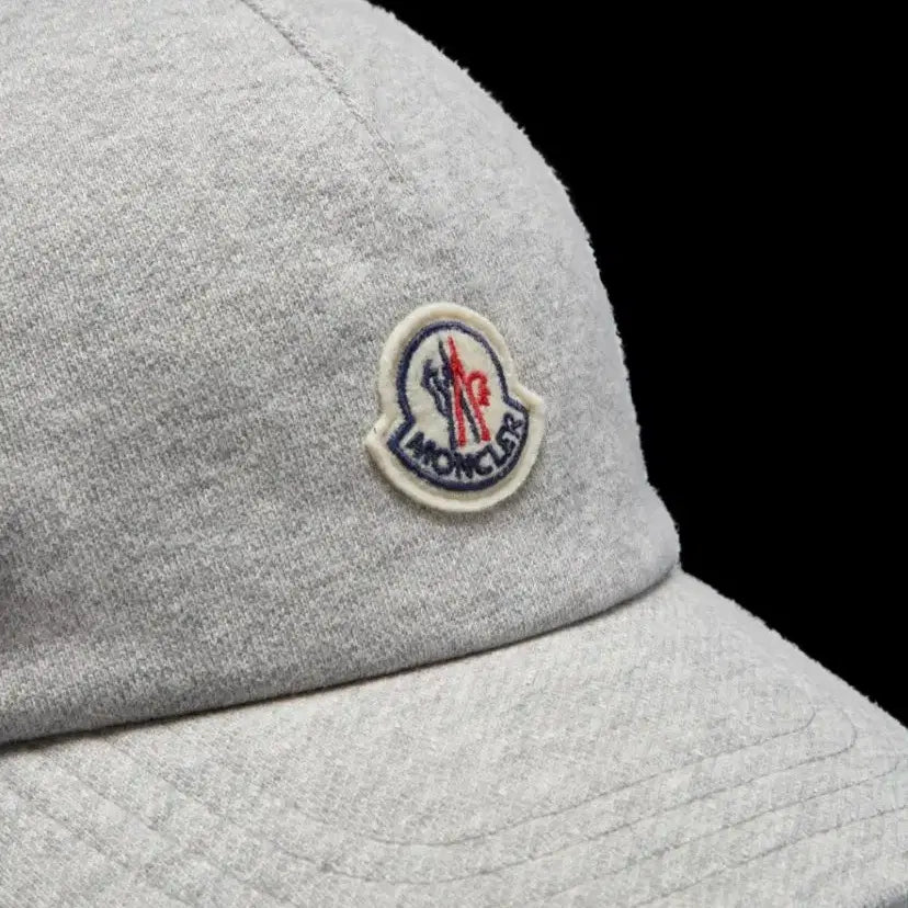[BUNJANG] Moncler Fleece Baseball Cap Gray / 몽클레르 플리스 베이스볼캡 그레이