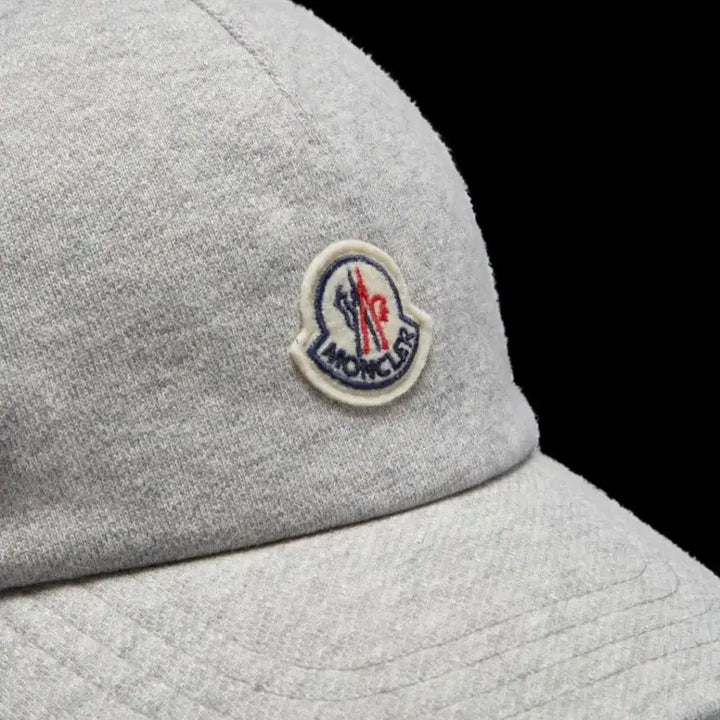 [BUNJANG] Moncler Fleece Baseball Cap Gray / 몽클레르 플리스 베이스볼캡 그레이
