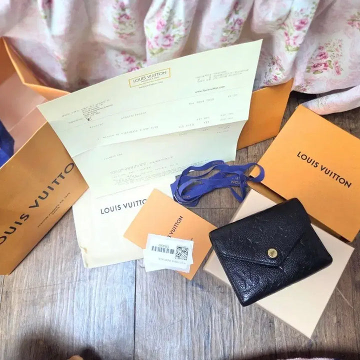 [BUNJANG] Louis Vuitton Victorine Wallet Empreinte Black / 루이비통 빅토린 월릿 앙프렝 블랙 풀셋