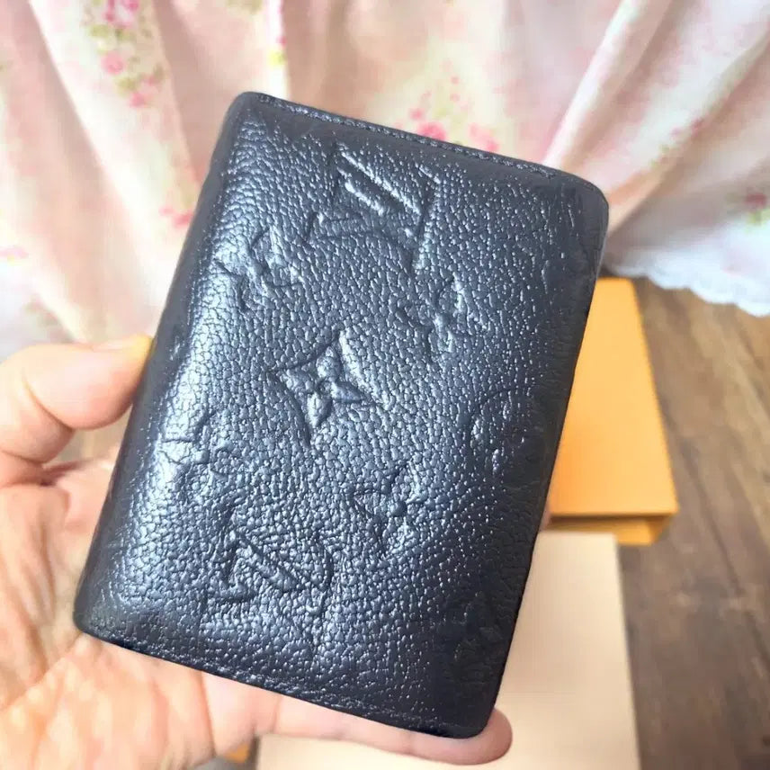 [BUNJANG] Louis Vuitton Victorine Wallet Empreinte Black / 루이비통 빅토린 월릿 앙프렝 블랙 풀셋