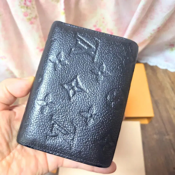 [BUNJANG] Louis Vuitton Victorine Wallet Empreinte Black / 루이비통 빅토린 월릿 앙프렝 블랙 풀셋