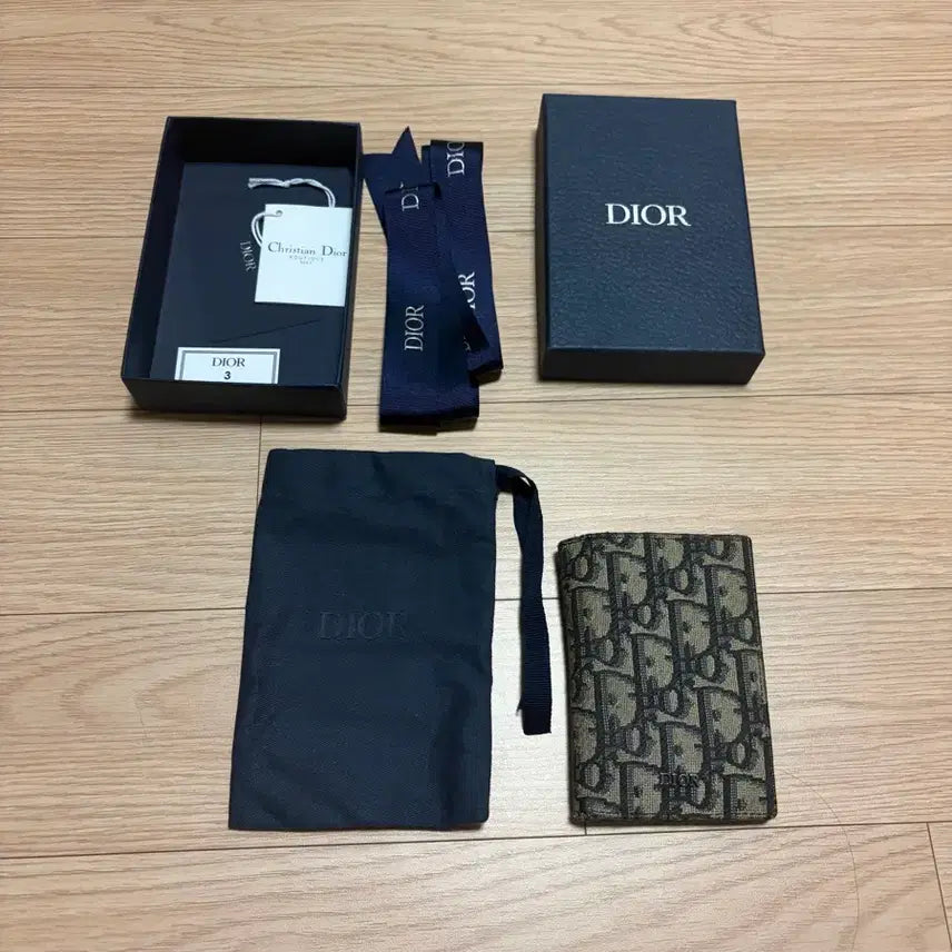 [SOLD OUT] 디올 오블리크 카드지갑 풀박스