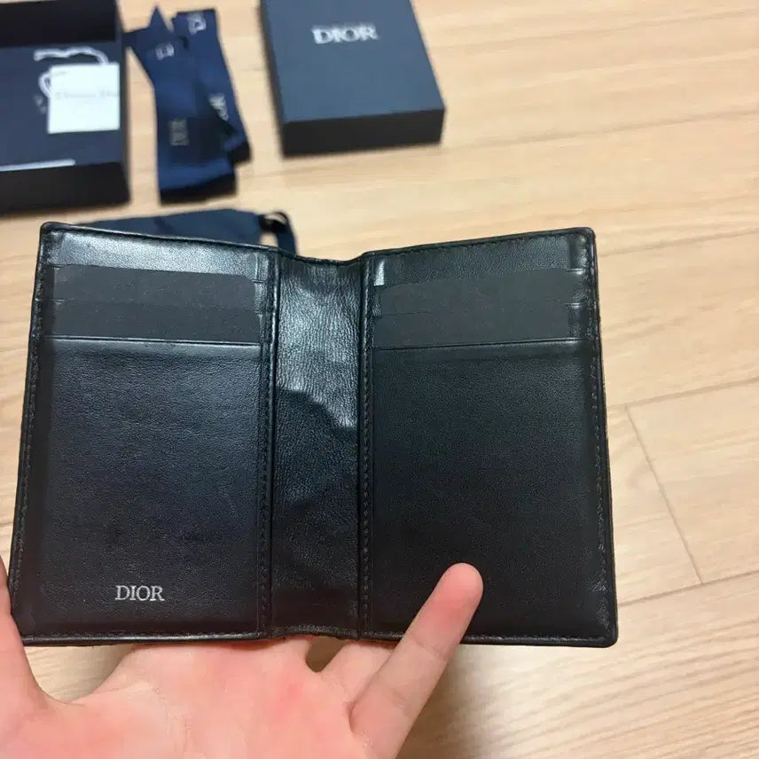 [SOLD OUT] 디올 오블리크 카드지갑 풀박스