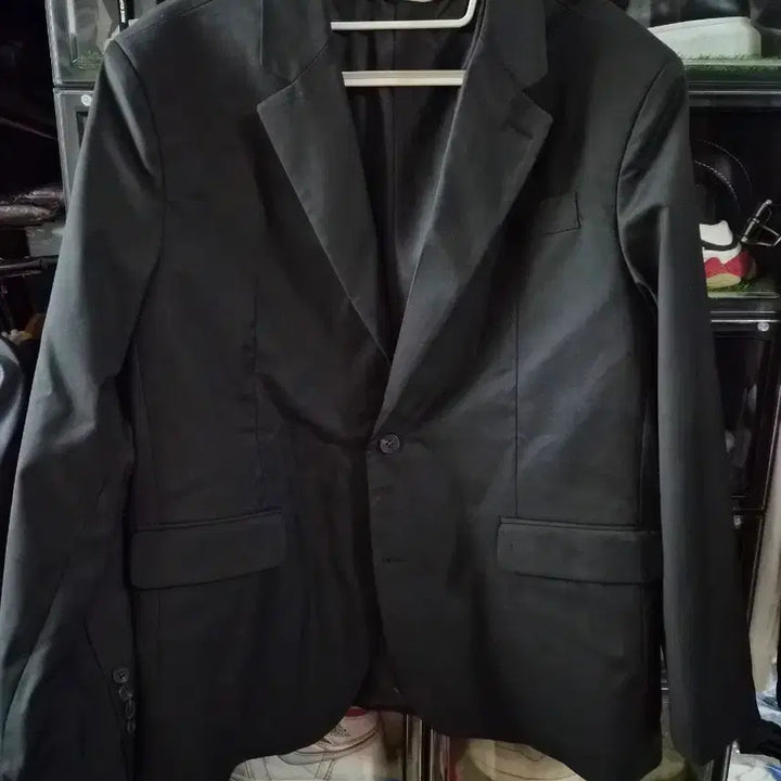 [BUNJANG] 엠블로 Nylon Blazer Jacket Suit / (새상품) 엠블로 나일론 블레이저 자켓 정장 슈트 105 2XL