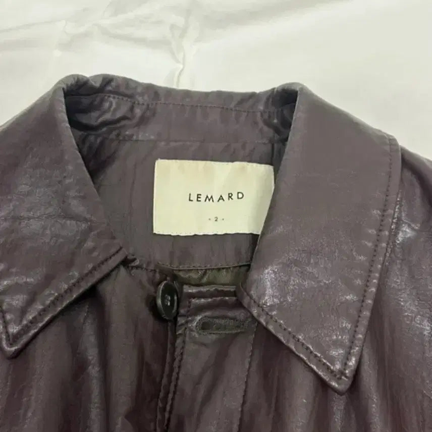 [BUNJANG] Lemard Brown Leather Jacket / 르마드 브라운 레더 자켓 2