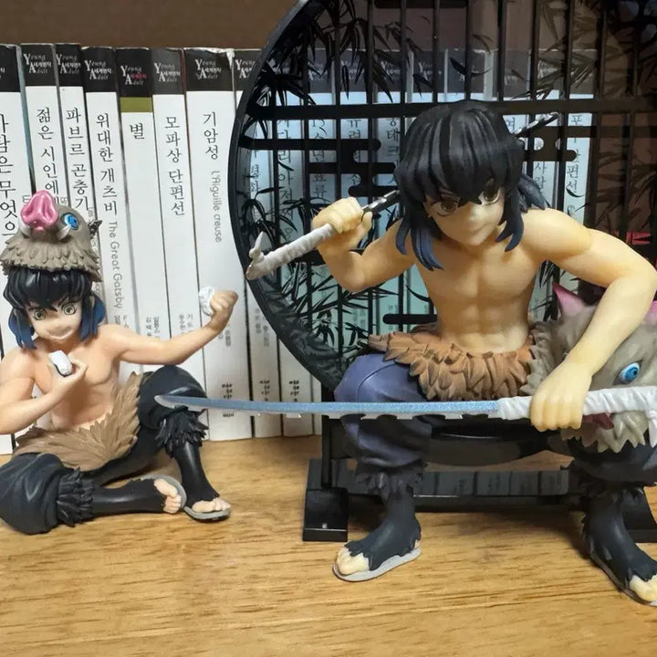 [BUNJANG] Demon Slayer Inosuke Figure Bundle Set / (토요일까지)이노스케 제일복권 피규어 외 일괄 판매합니다