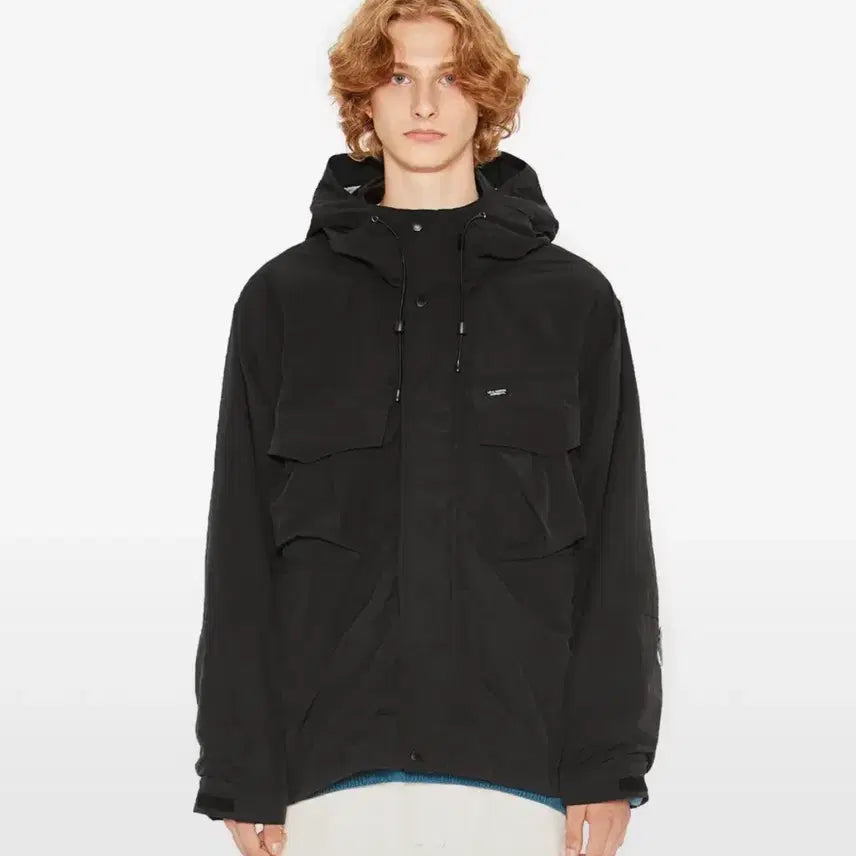 [BUNJANG] Liful Utility Windbreaker Jacket / 2) 라이풀 liful 유틸리티 바람막이 자켓 블랙