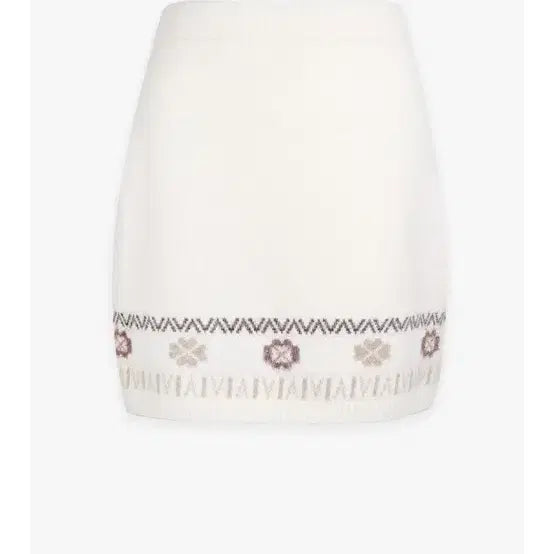 [BUNJANG] MyiAiko Nordic Angora Knit Top / 마이아이코 노르딕 셋업 (상의만 1회 착용) 스커트 택 있음