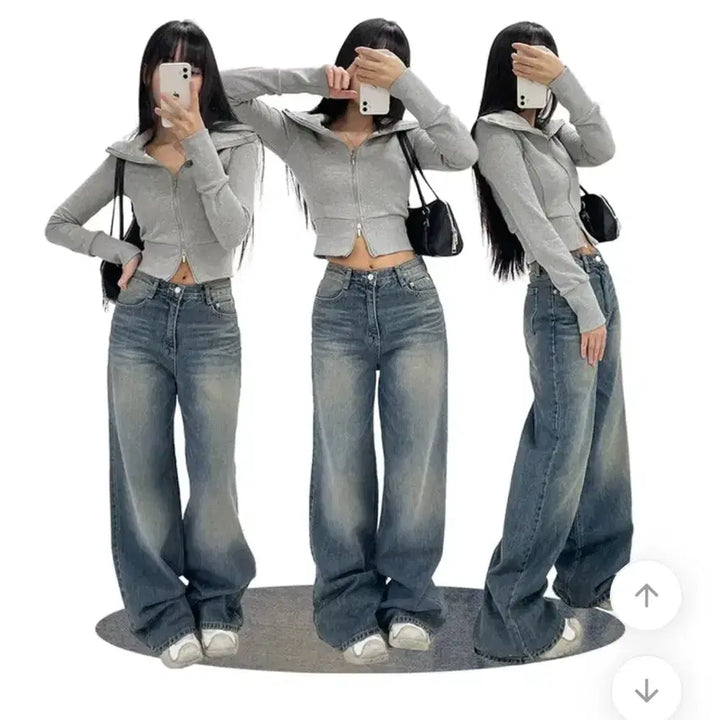 [BUNJANG] Ablie Denim Pants / 에이블리 데님 팬츠
