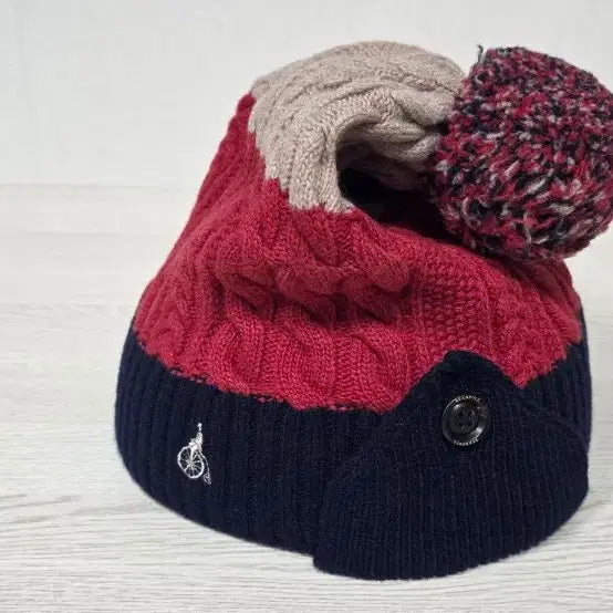 [BUNJANG] Beanpole Knit Beanie Hat / 빈폴 니트비니 프리 56-58cm가능