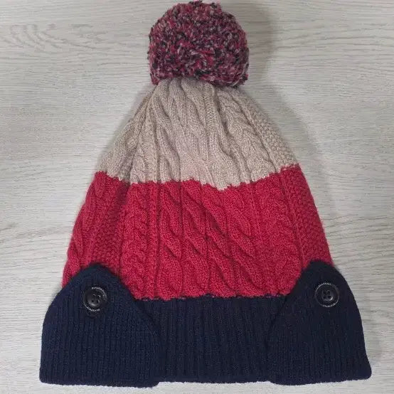 [BUNJANG] Beanpole Knit Beanie Hat / 빈폴 니트비니 프리 56-58cm가능