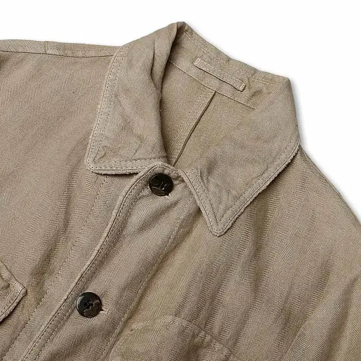 [BUNJANG] Lardini Linen Safari Jacket / 라르디니 [Lardini] 이태리 린넨 슬림 사파리 자켓 이탈리아 클래식