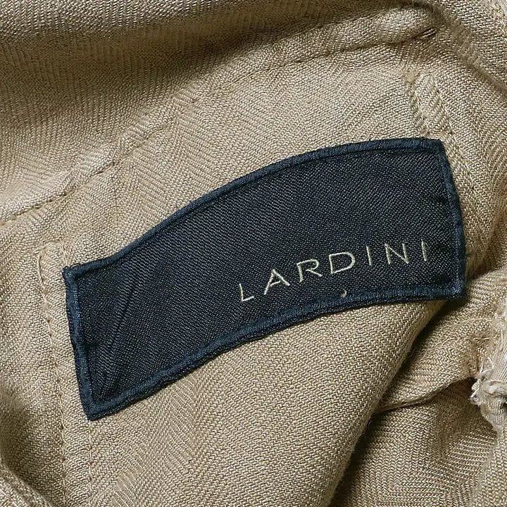 [BUNJANG] Lardini Linen Safari Jacket / 라르디니 [Lardini] 이태리 린넨 슬림 사파리 자켓 이탈리아 클래식