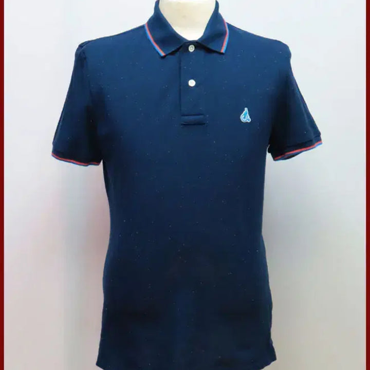 [BUNJANG] Beanpole Navy Short Sleeve Polo Shirt (Size 100) / 빈폴/곤색 반팔티셔츠/100사이즈/따봉구제(A-9)