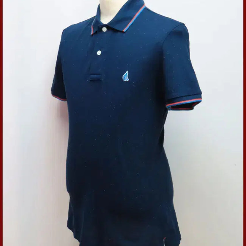 [BUNJANG] Beanpole Navy Short Sleeve Polo Shirt (Size 100) / 빈폴/곤색 반팔티셔츠/100사이즈/따봉구제(A-9)