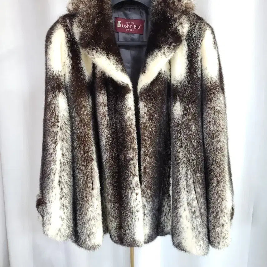 [BUNJANG] John Blue Paris Copenhagen Cross Mink Coat / 최상급 코펜하겐 크로스 밍크코트