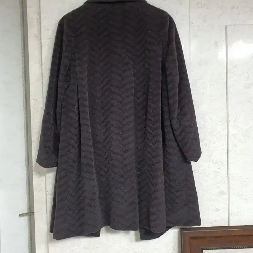 [BUNJANG] Kuho Lama Blend Herringbone Coat / 구호 라마혼방 코트