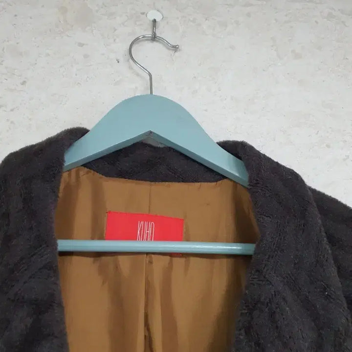 [BUNJANG] Kuho Lama Blend Herringbone Coat / 구호 라마혼방 코트