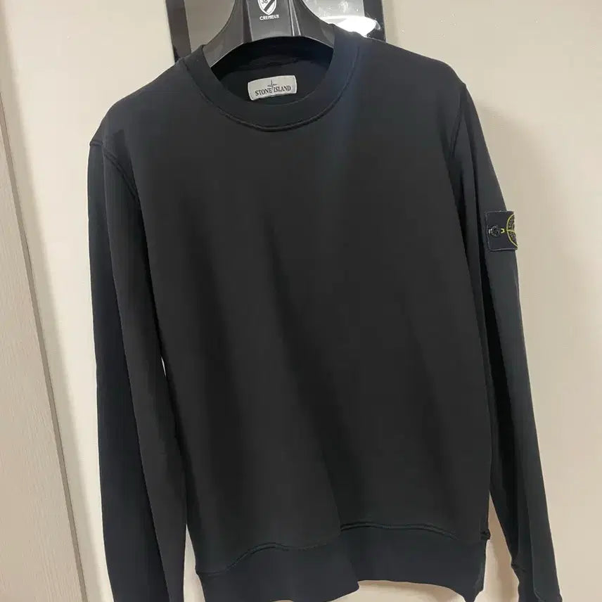 [BUNJANG] Stone Island Black Sweatshirt L / 스톤아일랜드 블랙 맨투맨 L