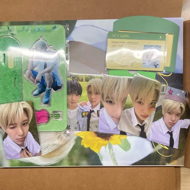 [BUNJANG] NCT WISH Sion Dicon A Type Full Package + Weverse POB / 엔시티위시 시온 디아이콘 A타입 풀세트 + 위버스 특전 양도