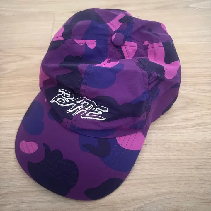 [BUNJANG] BAPE Purple Camo Ball Cap / 베이프 퍼플 카모 볼캡 모자