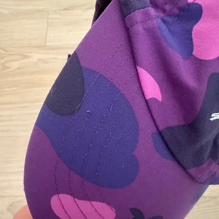 [BUNJANG] BAPE Purple Camo Ball Cap / 베이프 퍼플 카모 볼캡 모자