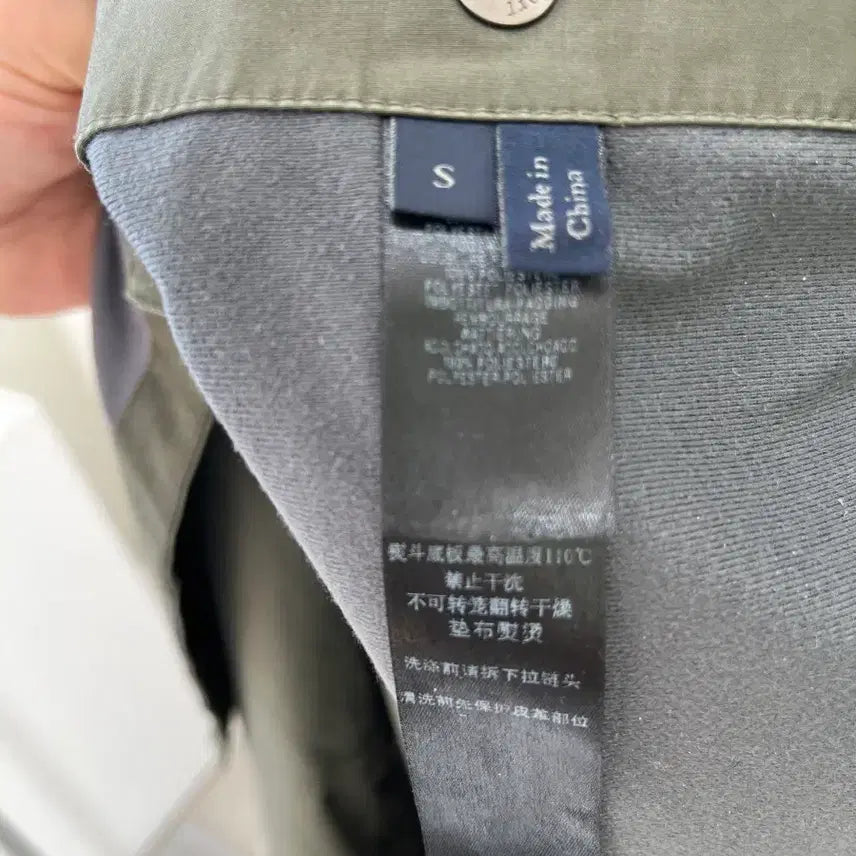 [SOLD OUT] 제냐 스포츠 3L-COTTON 야상 점퍼 S 카키