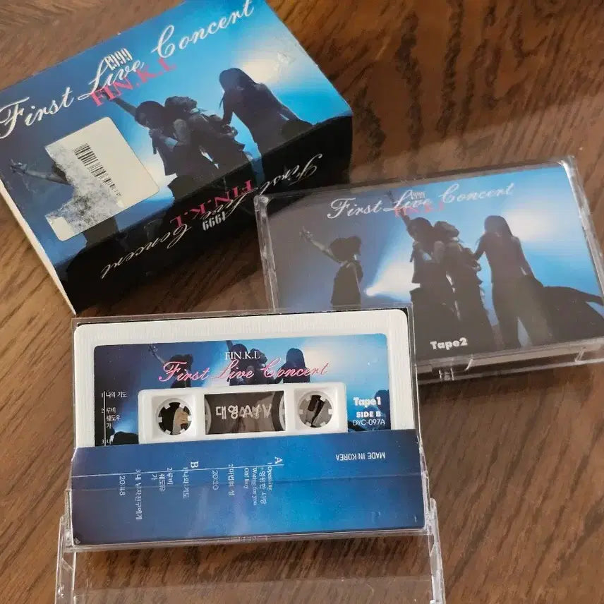 [BUNJANG] Fin.K.L 1999 Concert Live Cassette Tape / 핑클 1999년 콘서트 라이브 실황 카세트테이프 판매합니다.
