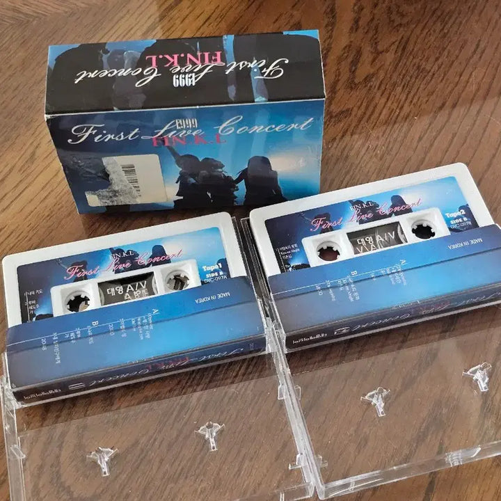 [BUNJANG] Fin.K.L 1999 Concert Live Cassette Tape / 핑클 1999년 콘서트 라이브 실황 카세트테이프 판매합니다.