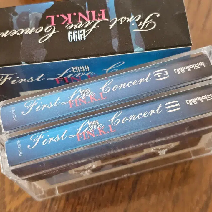 [BUNJANG] Fin.K.L 1999 Concert Live Cassette Tape / 핑클 1999년 콘서트 라이브 실황 카세트테이프 판매합니다.