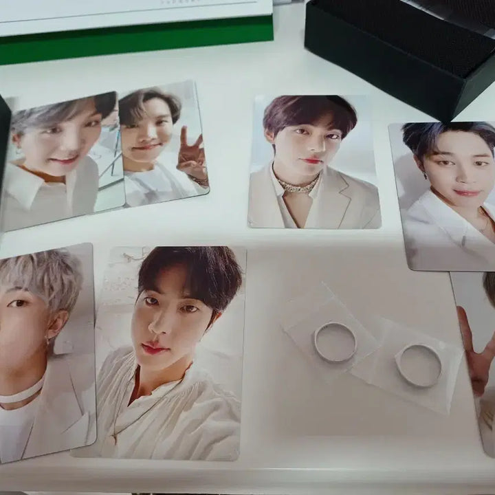 방탄소년단 BTS 링 + 멤버 포토카드 세트