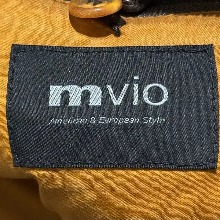 [BUNJANG] Mvio Goat Skin Leather Jacket / 엠비오 고트 스킨 레더 자켓