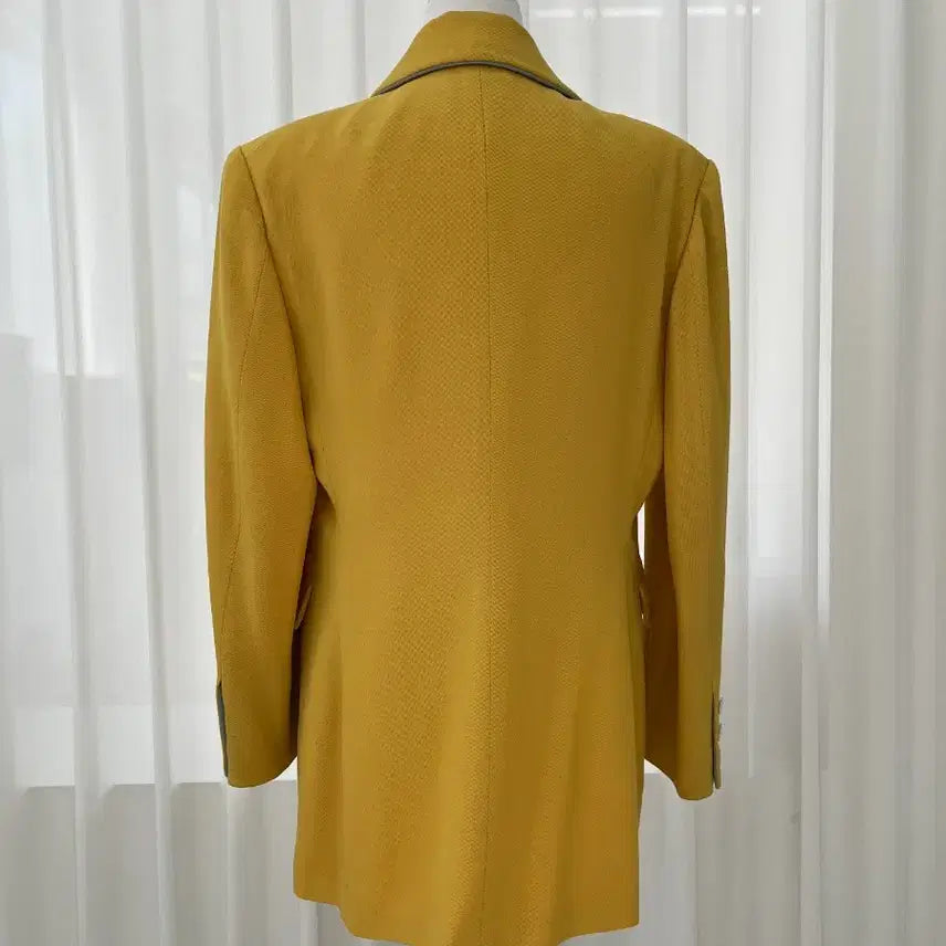 [BUNJANG] Hermes Yellow Wool Blazer 44 / 에르메스 옐로우 울 블레이저 44