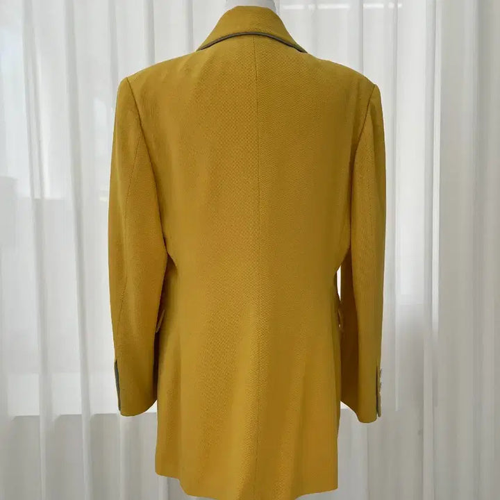 [BUNJANG] Hermes Yellow Wool Blazer 44 / 에르메스 옐로우 울 블레이저 44