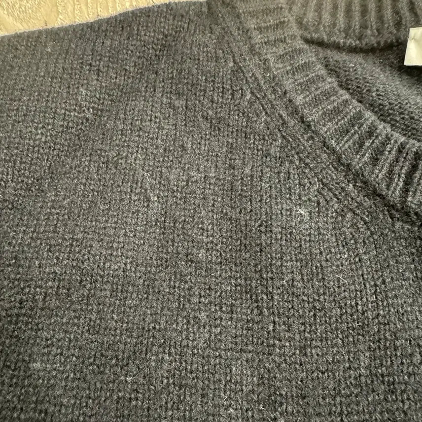 [BUNJANG] Maison Kitsune Fox Head Knit / 메종키츠네 폭스헤드 니트 블랙 XL