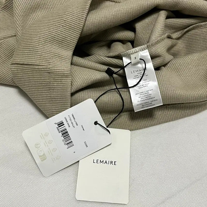[BUNJANG] Lemaire Fitted Henley Knit Top / (새상품)[S] 르메르 26ss FITTED HENLEY 헨리 니트/세이