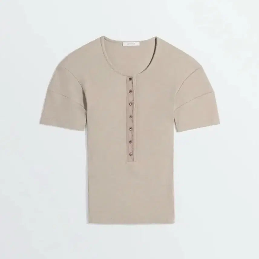 [BUNJANG] Lemaire Fitted Henley Knit Top / (새상품)[S] 르메르 26ss FITTED HENLEY 헨리 니트/세이