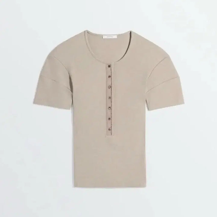 [BUNJANG] Lemaire Fitted Henley Knit Top / (새상품)[S] 르메르 26ss FITTED HENLEY 헨리 니트/세이