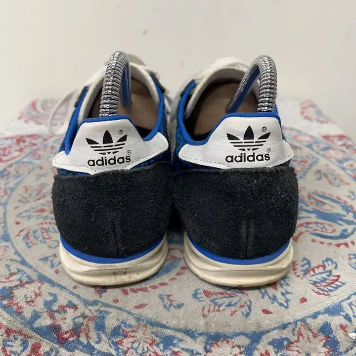 [BUNJANG] Adidas SL 72 Blue Leopard Sneakers 245 / 아디다스 SL 72 블루 레오파드 스니커즈 245 E01896