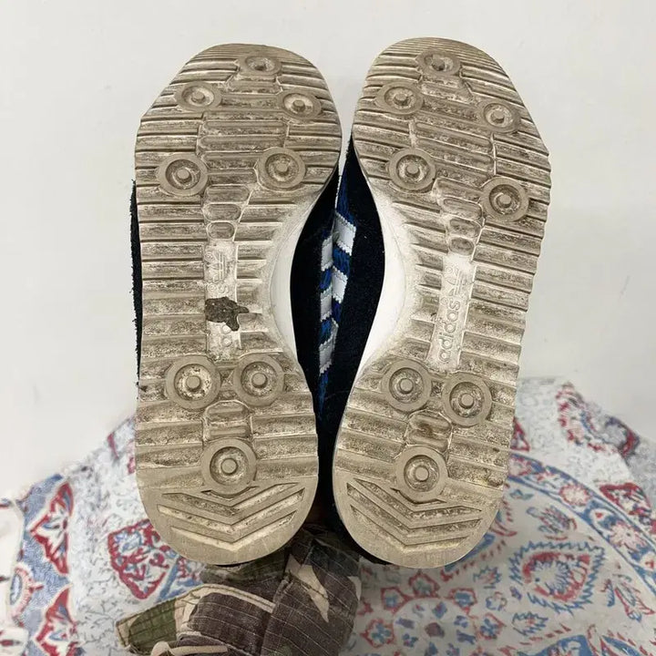 [BUNJANG] Adidas SL 72 Blue Leopard Sneakers 245 / 아디다스 SL 72 블루 레오파드 스니커즈 245 E01896